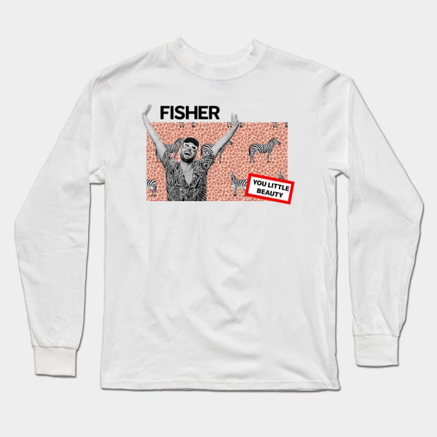 FISHER Long Sleeve T-Shirt by TripoffGeloEDM